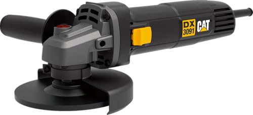 CAT DX3091.1 Angle Grinder 720W Electric Disc Grinder 4.5 Inch Slide On/Off Switch Spindle Lock for Cutting and Grinding