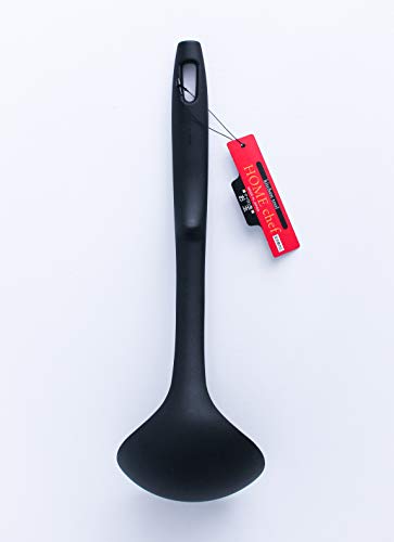 Light and Durable Nylon Ladle, Dishwasher Safe, Made in Japan (Black) - Thumbnail 5