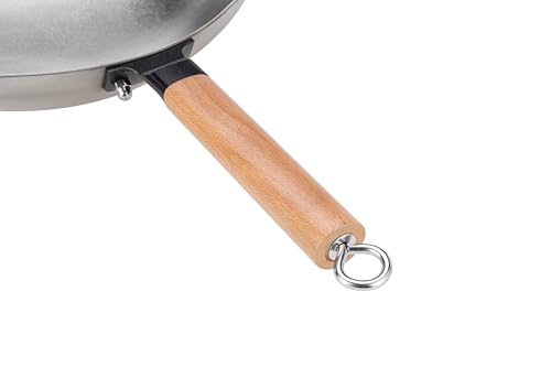 Wok Valtcan Titanium 14" 2mm sin recubrimiento 3 lbs miniatura 4
