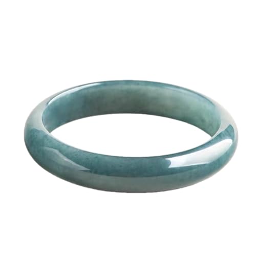 本翡翠、純天然A貨楕円型バングル 〜50 本翡翠、純天然A