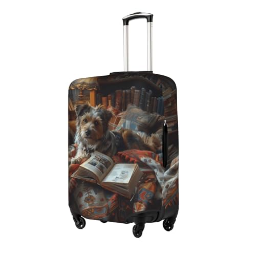 Canaanite dog Elastic Travel Luggage Cover Travel Suitcase Protective Cover2