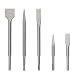 Produktbild XY SDS PLUS Meißel Set, 5tlg2 * 16cm+3 * 25cm) Spitzmeißel Flacher Meißel set, Fliesenmeißel SDS plus, für Gewerblichen Einsatz, Keramik, Bodenfliesen