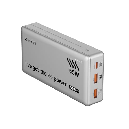 Stuffcool Major Ultra 65W PD Super Fast Charging 20000mAh Powerbank Supports Super Fast Charging 2.0, Charges macbooks, laptops, DSLRs and Gaming Console (B0D5JKBJTQ) Amazon Price History, Amazon Price Tracker