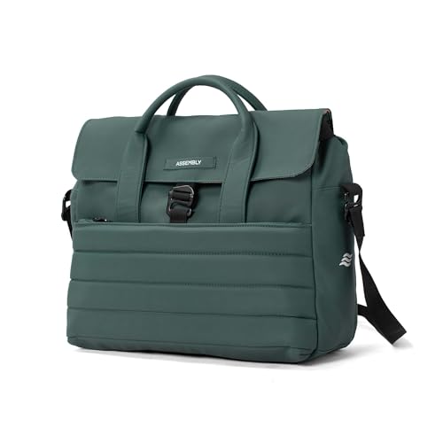 Image of Assembly Messenger Bag with Sleek Construction & Laptop Protection, Water-Resistant Laptop Bag for Office & Commuting