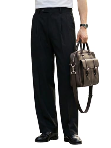 Image of Veirdo Men's Korean Style Pants with Modern Slim Fit Design, Comfortable Fabric, Casual & Smart Look, Perfect for Office and Outings (Sizes S to 2XL)