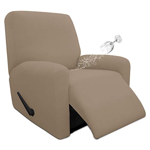 Image of Easy-Going 4 Pieces Waterproof Recliner Chair Slipcover Washable