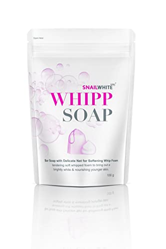 Whipp Soap Bar Foam with Delicate Softening White Snail White Namu Life 100g.