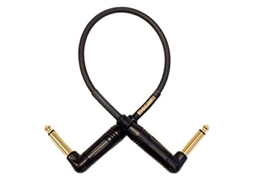 Mogami Gold Instrument RR Right Angle to Right Angle 0.5 Electric Guitar Instrument Cable 1/4 Inch...