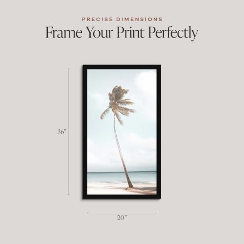 Image of Americanflat 20x36 Poster Frame - Engineered Wood - Black