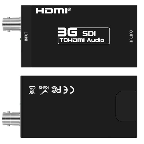 Convertidor 3G SDI a HDMI con sincronización de audio digital 2