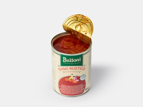 BUITONI Professional SUGO Fertige Tomatensauce Mix: Sugo Fino, Inenso und Rustico, intensiver Tomatengeschmack, Vegan, 6er Pack (6 x 950 g Dose)