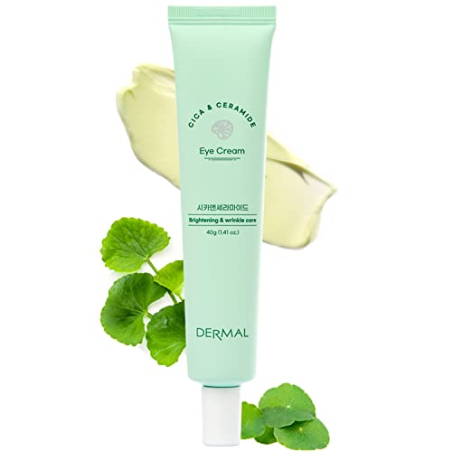 DERMAL-Cicamide-Nourishing-Anti-Wrinkle-Eye-Cream-141-oz-With-Centella-Asiatica-Extracts-and-Ceramide-to-Fight-Early-Signs-of-Aging-For-Under-Eye-Bags-Dark-Circles-and-Dull-Skin