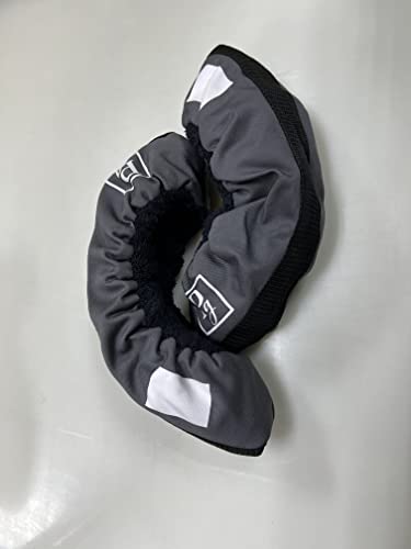 Perfect Pro Hockey Skate Guard Soaker, Ultra Thick Terry Cloth, Thickest Made! (Senior, Grey)