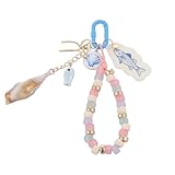 Madison Tyler Conch Keychains for Women | Cute Beach Summer Bag Charms for Handbags Purse Charms