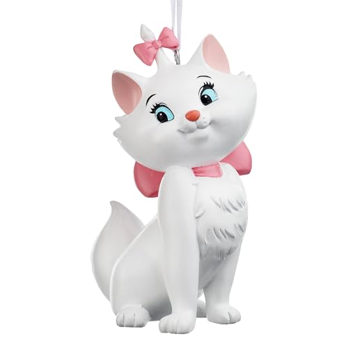 Hallmark Marie with Pink Bows Keepsake Hanging Ornament Disney Tree Decoration Aristocats White