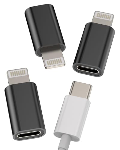 Type C to Lightning変換アダプタ*4個セット 黒色 グレー Amazon.co.jp: Typec Lightning 変換アダプタ USB C 充電器