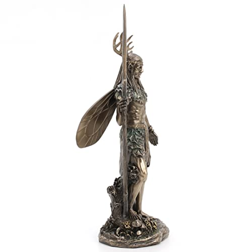 Estatua de diseño Veronese diseño 26 cm con acabado bronce antiguo miniatura 5