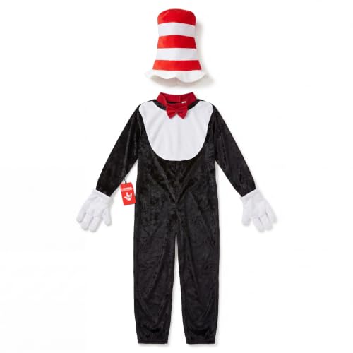 Fun Shack déguisement chat chapeau rayé enfant, moyen