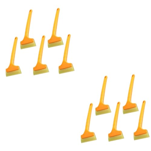 FAVOMOTO 10 Pieces Snow Shovel Car Snow Scraper Snow Cleaning Shovel Winter Snow Cleaner Tool for Scraping Snow Frost Abdominal Snow Scrape Snow