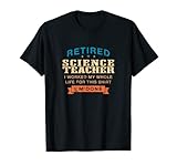 I'm Done Retired Science Teacher Chemistry Teacher Humor T-Shirt