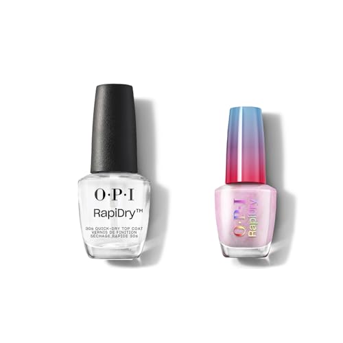 OPI vernis à ongles séchage rapide fini les bavures grâce au Top coat Rapidry