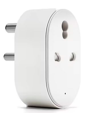 HANDS SmartProPlug | Smart Plug for Heavy Appliances with Energy Monitoring, 16A, Compatible with Alexa and Google Home, Wi-Fi Enabled, White