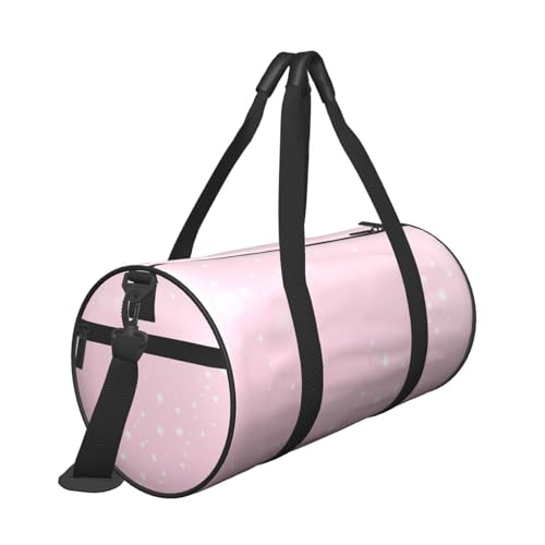 Sac de sport tendance à motif floral rose pour vos weekends