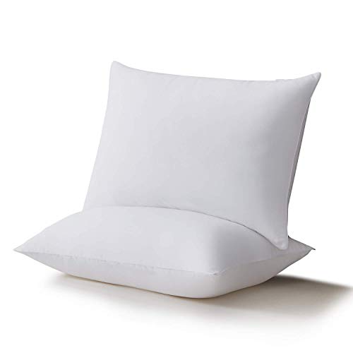 Acanva Almohadas de Cama para Dormir, Paquete de 2 Hotel de Lujo, Relleno de Fibra 3D superafelpada, Funda de Microfibra de Alta Gama para Personas Que Duermen de Lado Boca Abajo