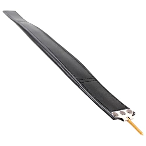 Levemolo Accordion Bass Strap Left-handed Cowhide Leather Accordion Accessory Comfortable Design