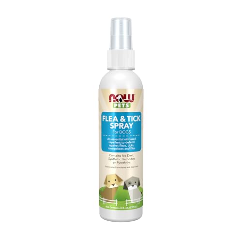 Pets, Flea & Tick Spray for Dogs - 237 ml.