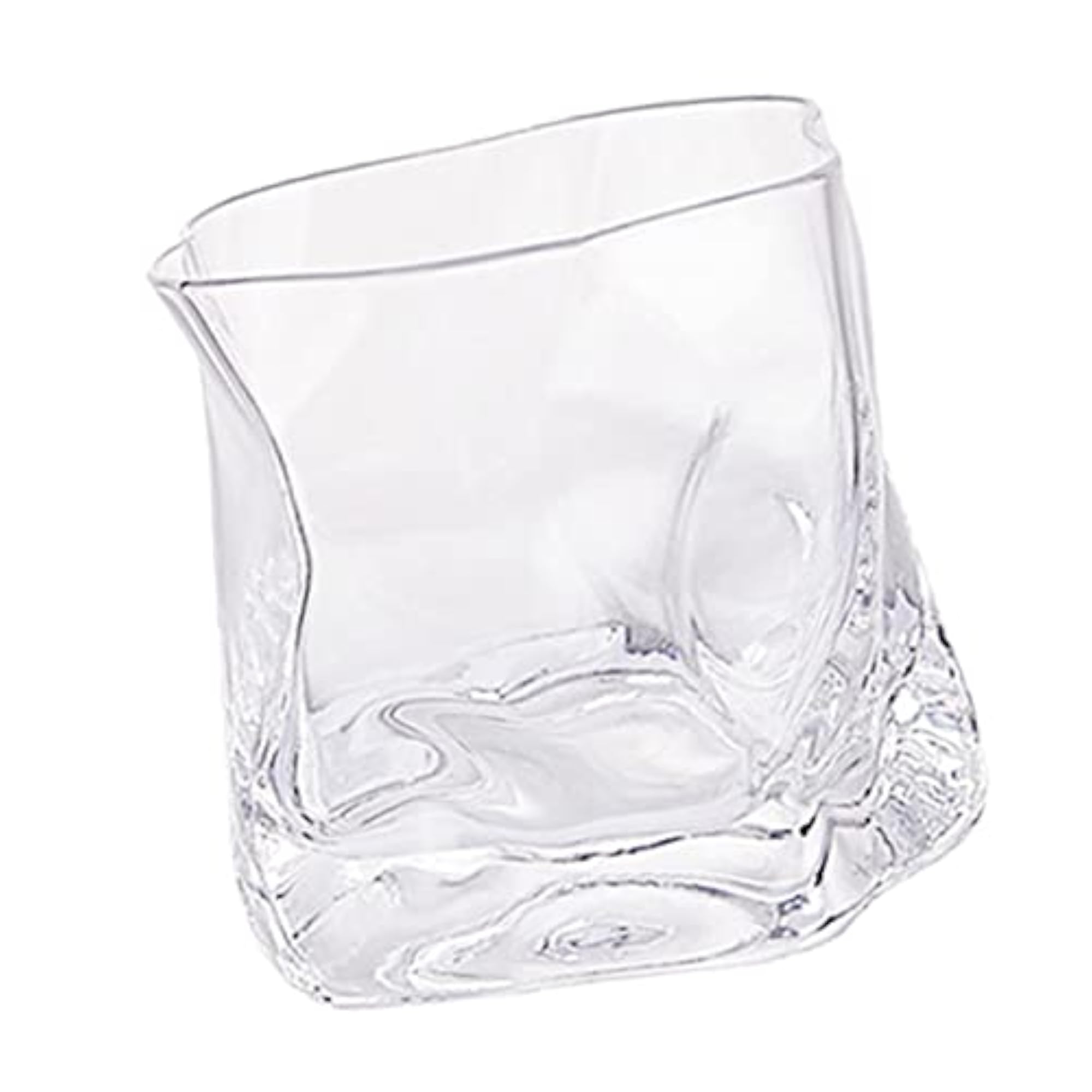 Creative Cocktail Glass Drinking Mug, Transparent Design