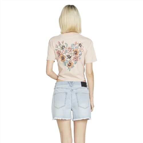 Volcom Women's Stone Step High Rise Denim Short2