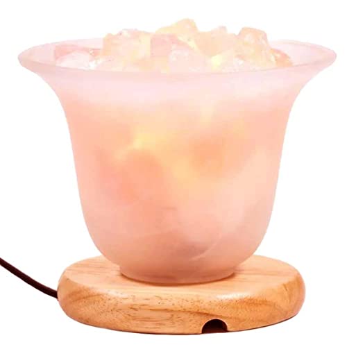 Lampe quartz rose cristal de sel pour apaiser le stress