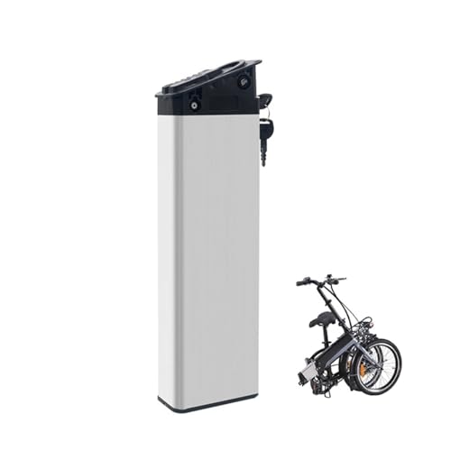 Batería de bicicleta eléctrica de 48 V 13 Ah/15 Ah/17 Ah, batería de litio de bicicleta eléctrica plegable de 48 V, BMS incorporado + cargador de 54,6 V, for motor de bicicleta plegable de 200 W ~ 120