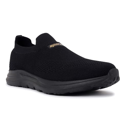 Image of SPARX Sports Walking Shoes for Men - Lightweight Breathable Slip-On Shoes with Cushioned Comfort, Shock Absorption, Durable Grip, Flexible Sole & Everyday Walking Performance
