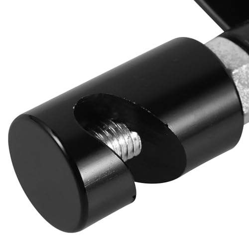 Soporte de varilla de capó de coche de aleación de aluminio, abrazadera resistente bicolor, 2 uds. 3