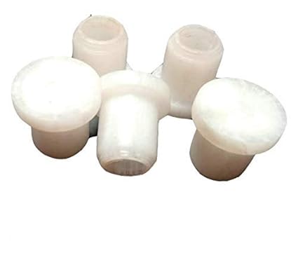 RAJCHAIR Leg shu Cap in Plastic (inside-7mm(0.7cm) (outside-9mm(0.9cm) (height-14mm(1.4cm) Set of-20 Piece (Many Type of shu Cap) See in Size (Type-8)
