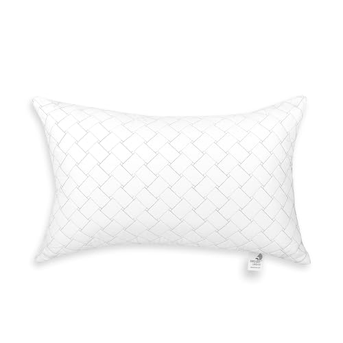 Image of Microfiber Bed Pillow for Sleeping, Hotel Quality Ultra Soft & Fluffy Standard Size 17x27 Inch, Ultra Sonic No-Lump Filling, Breathable Hypoallergenic, Machine Washable (Pack of 1)