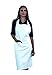tessile astorino Delantal unisex de trabajo – Uniforme para cocina, sumiller, baranista, panadería, restaurante y camarero – Fabricado en Italia Bianco Talla única