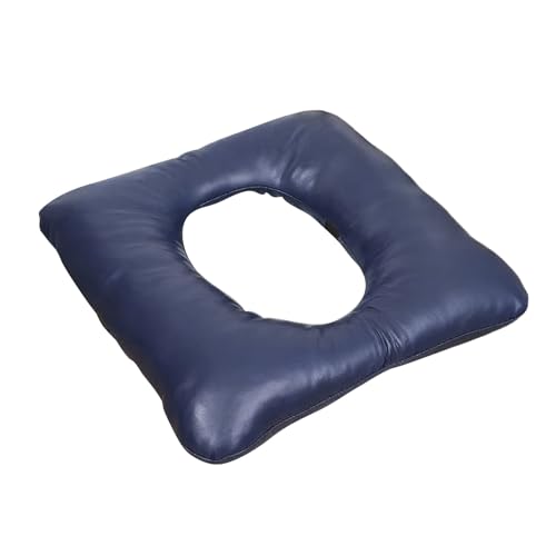 Elevador para Inodoro,De Cuero de PU e Impermeable,Cojín Elevador para Inodoro - para Mujeres Hombres Abuela Baño Hogar Hotel