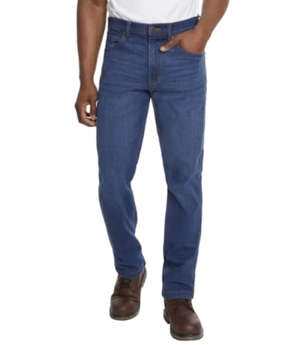 Kirkland Signature Men's Comfort Stretch Straight Fit Classic 5 Pocket Denim...