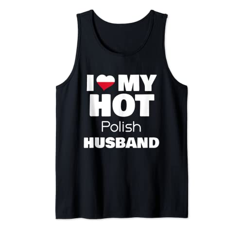 Married To Hot Poland Man I Love My Hot Polish Husband Camiseta sin Mangas