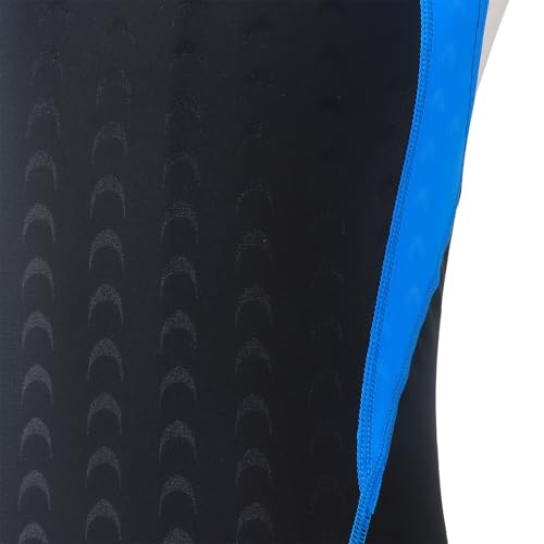 Image of Kids Girls Athletic Swimsuit One Piece Solid Swimwear for Practice and Competition in Black and Navy Bathing Suit