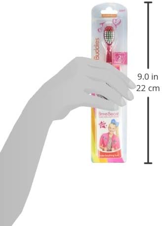 JoJo Siwa Brite Beatz Battery Powered Toothbrush Playing Light Up, Small, Music, 1 Count