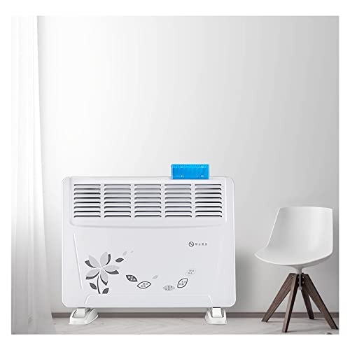 AOKEBR 900/1800W Radiador Electrico Bajo Consumo, Calefacción de circulación 360, protección contra la Humedad IP24, 2 Niveles de Potencia, Regulador de Potencia para un bajo Consumo Cover