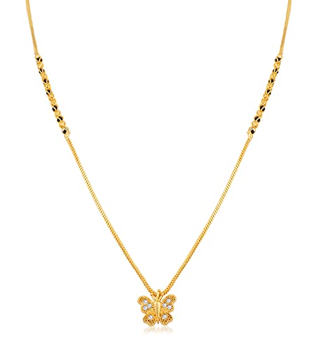 Sukkhi Amazing Gold Plated Mangalsutra for Women (M101038) (B09QX9V9VF) Amazon Price History, Amazon Price Tracker