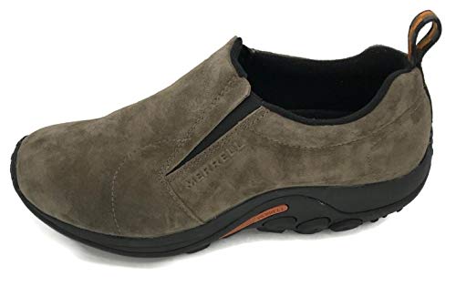 Image of Merrell Jungle Moc Slip-on Shoe, Men's Loafers, Gunsmoke Grey, 10.5 AU