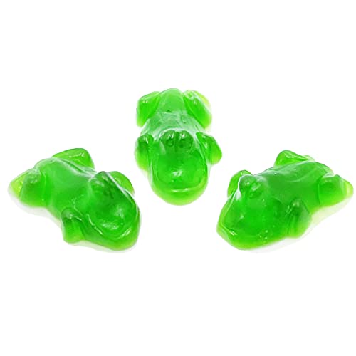 Fruidles Green Frogs Gummi Candy, Delicious Fruit Flavors Gummies (Half-Pound) #TOP5