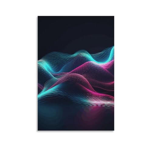 Impression sur toile vagues pour habiller un mur vide avec modernité