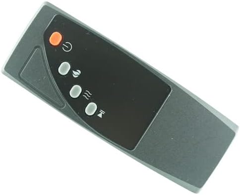 Generic Mando a distancia de repuesto para Twin Star ChimneyFree CFI021ARU-06 DFI030ARU-A004 DFI030ARU-06 DFI031ARU-17 Calentador eléctrico de